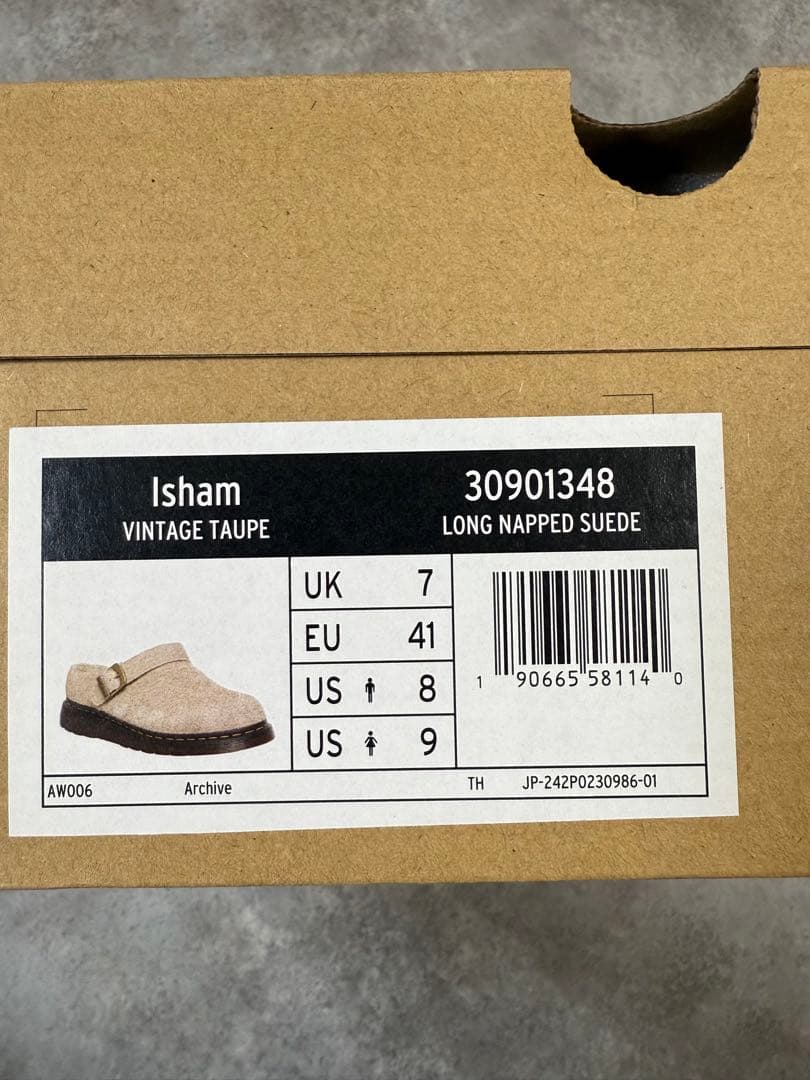 【新品未使用】Dr.Martens ISHAM スエードサンダルUK7 26cm