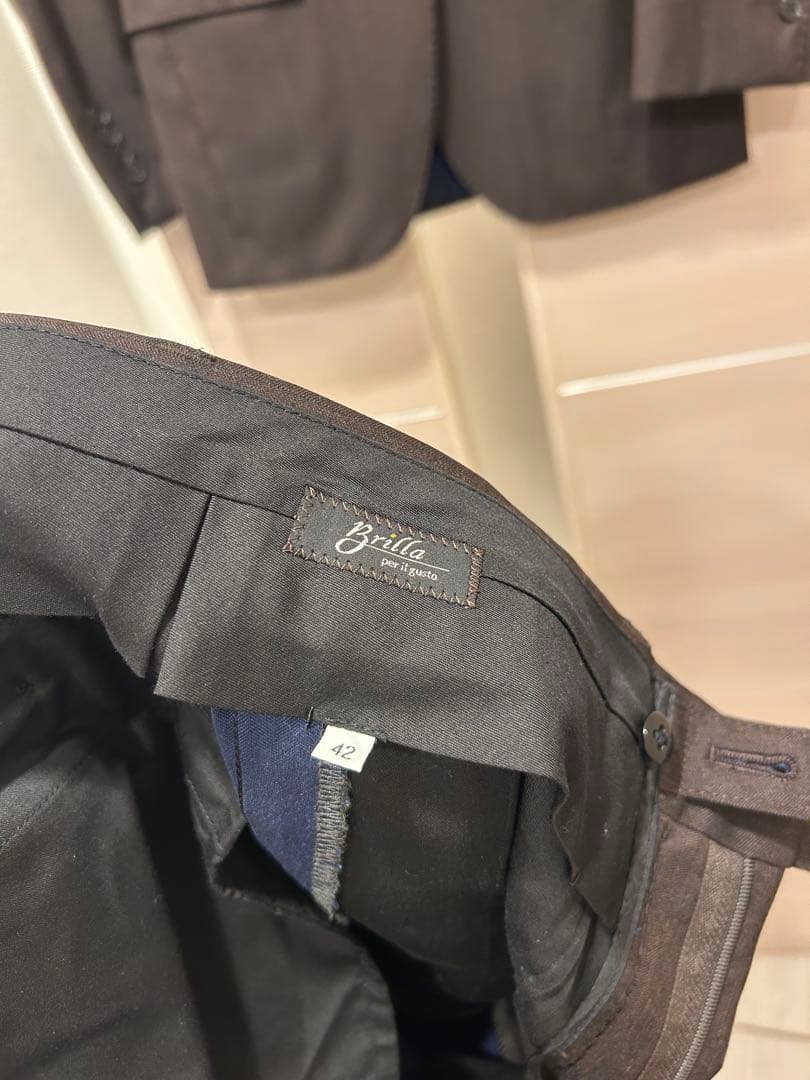 Brilla per il gustoブラウン スーツジャケット 42