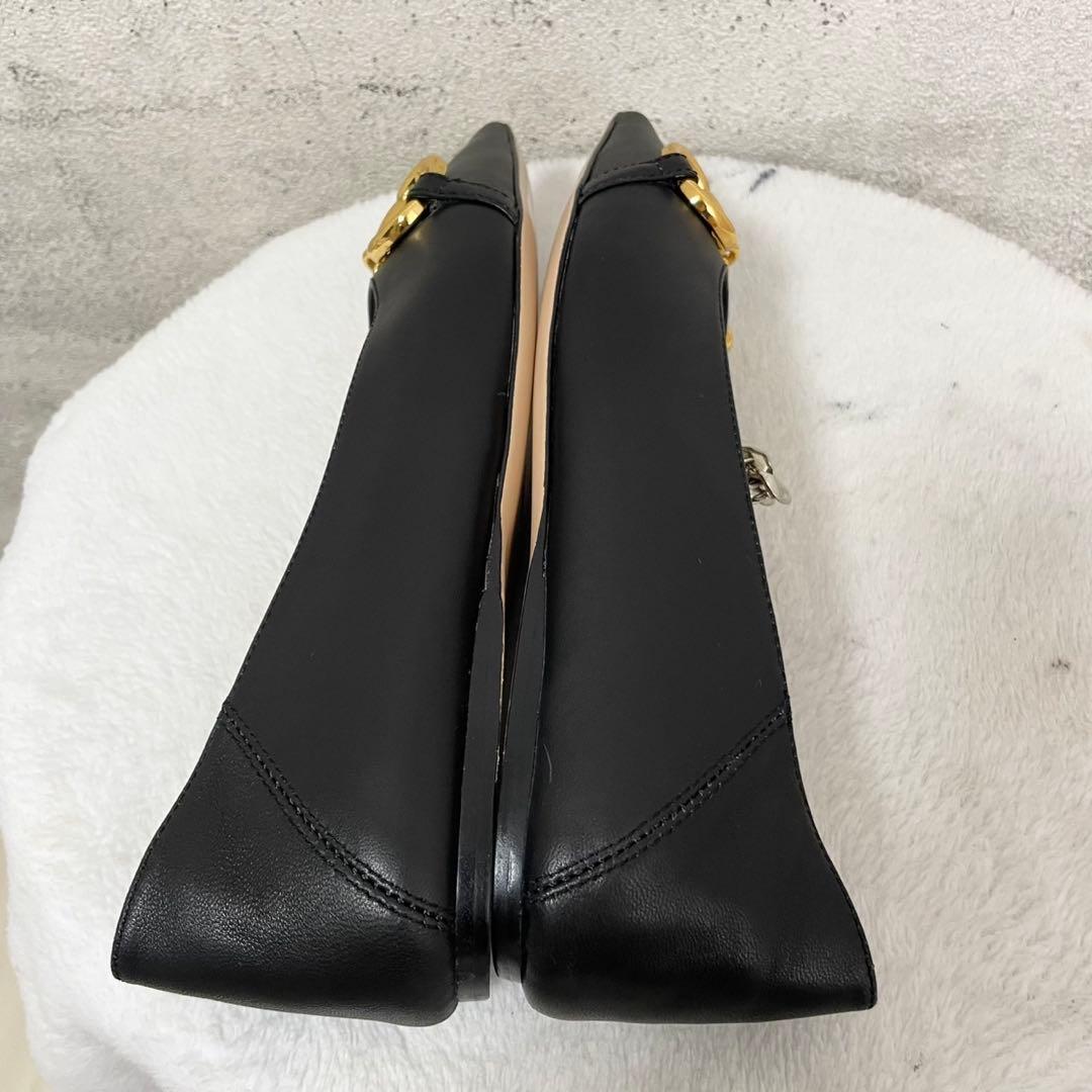 【新品】GUCCI グッチ　フラットシューズ　革靴　ホースビット