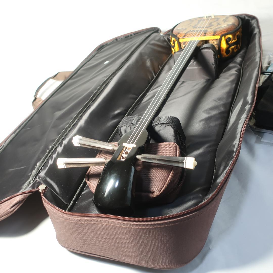 美品 沖縄三線 初心者フルセット 和楽器