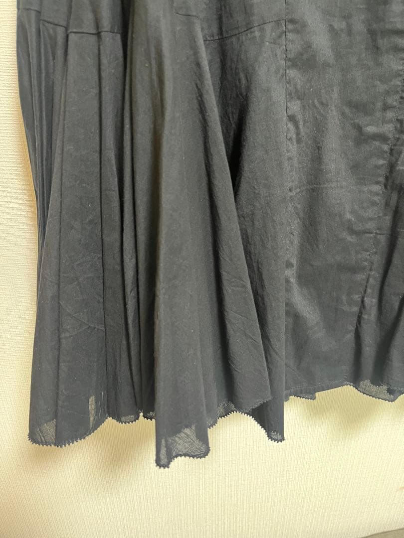 AAYUSHI/アユーシ　ボリュームフレアハーフスリーブワンピース