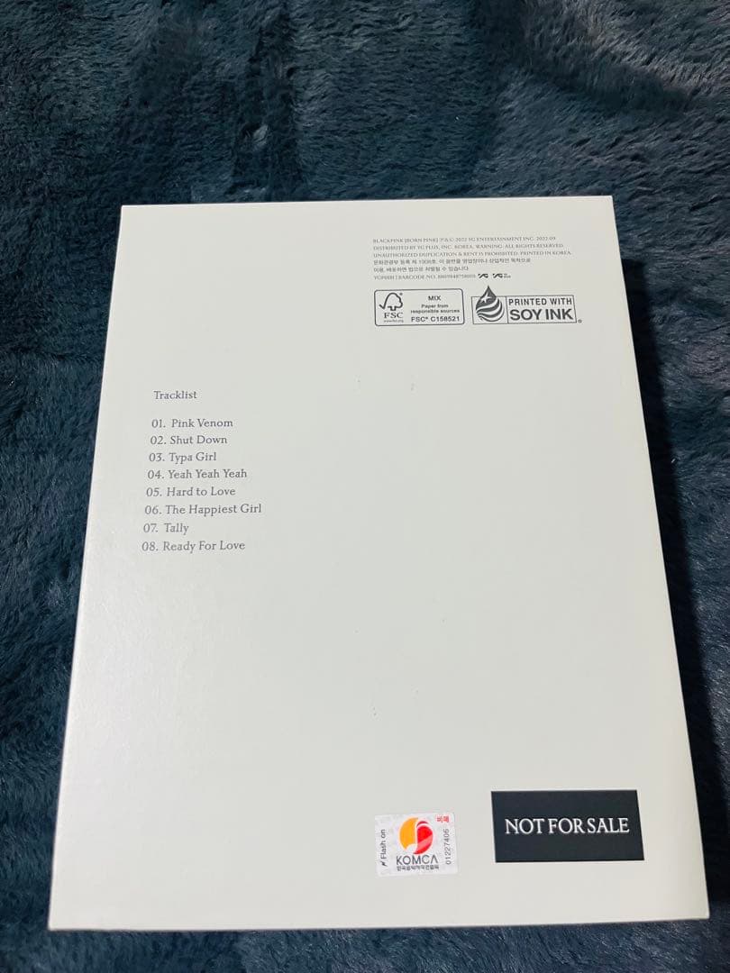 BLACKPINK BORNPINK直筆サイン入りCDブッラックピンク「非売品」