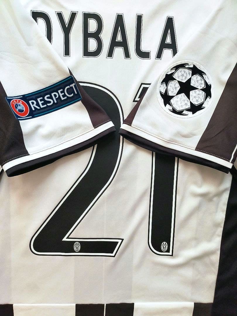 【新品美品】ユベントス ディバラ 16/17 CL仕様ユニフォーム Mサイズ