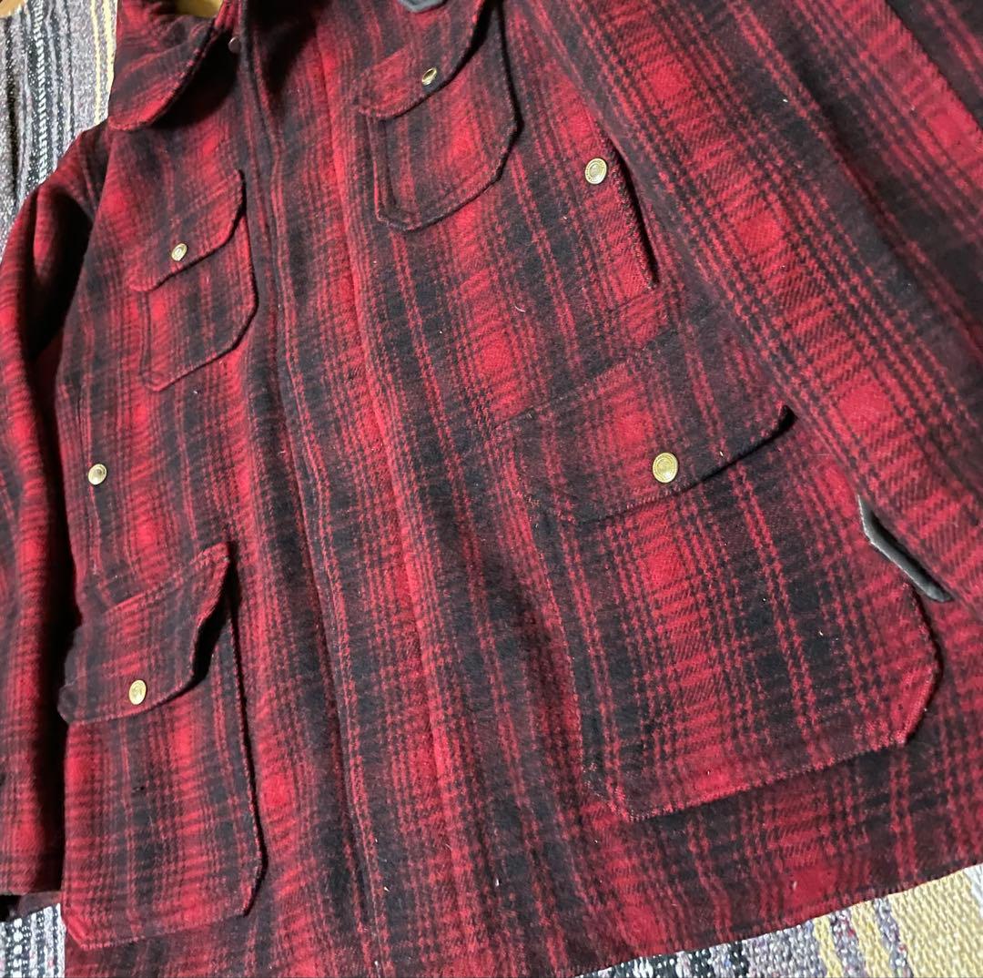 希少 40s 50s Woolrich ハンティング コート ジャケット46