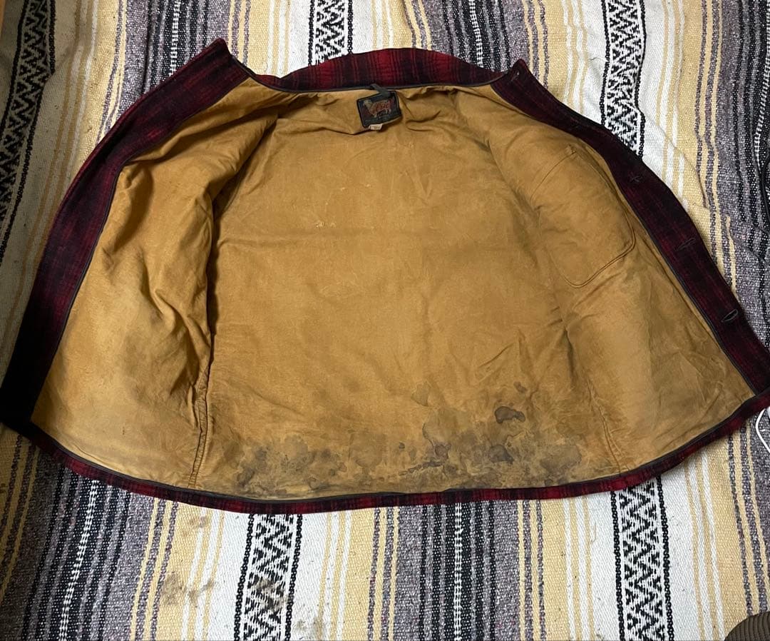 希少 40s 50s Woolrich ハンティング コート ジャケット46