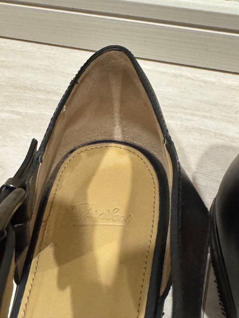 PARABOOT×TOMORROWLAND FERRET レザー グルカサンダル