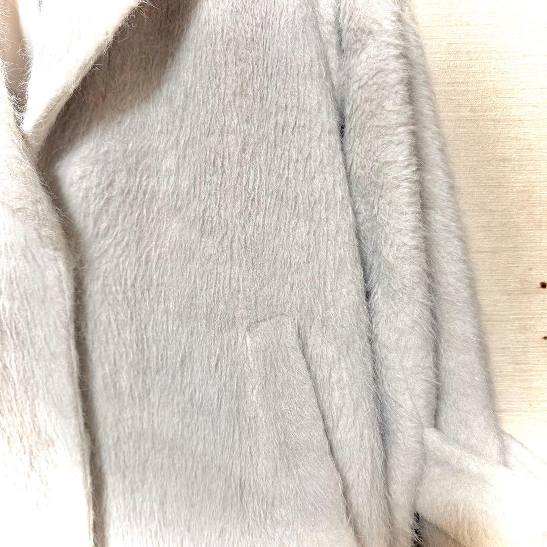 ♡SNIDEL♡ブローチ付きシャギーロングコート