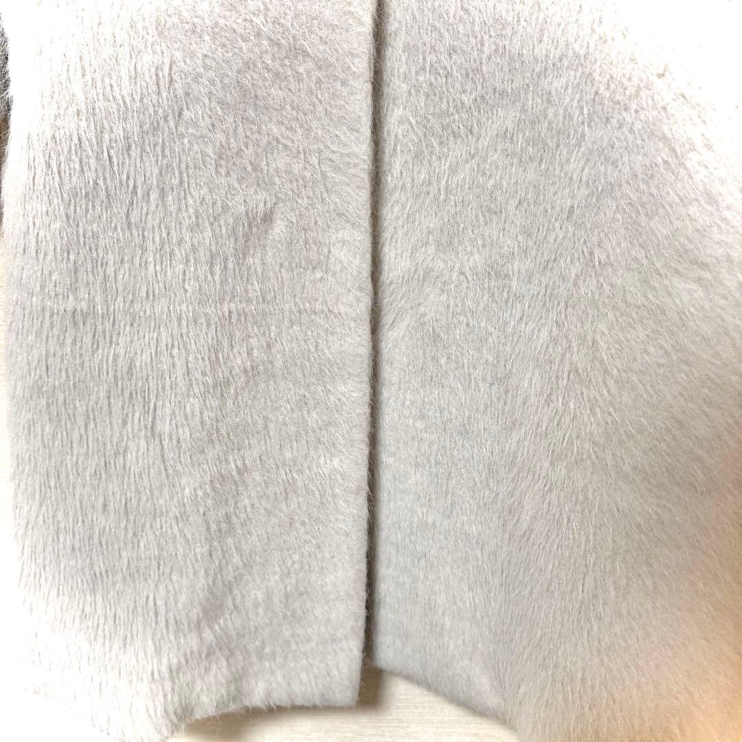 ♡SNIDEL♡ブローチ付きシャギーロングコート