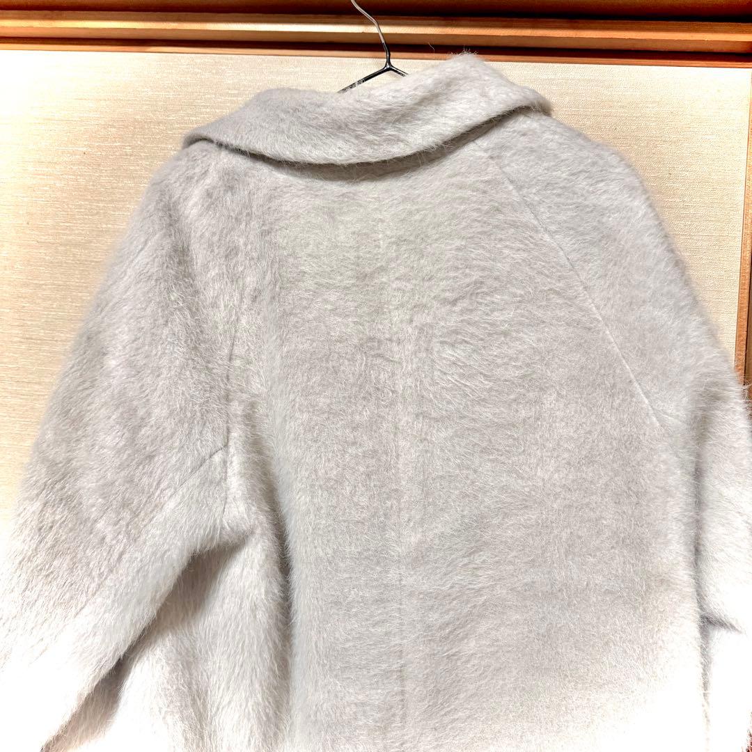 ♡SNIDEL♡ブローチ付きシャギーロングコート