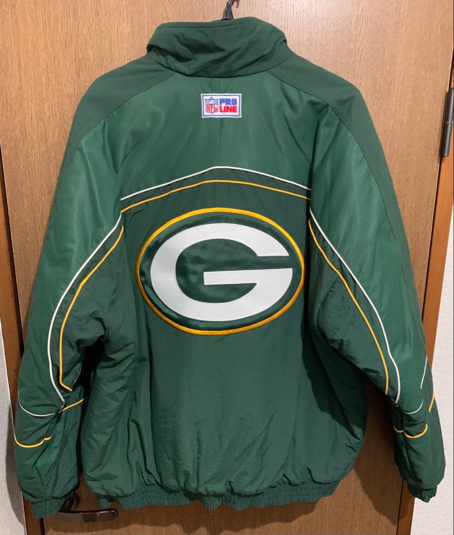 90s nike NFL Green Bay Packers JKT 検 NBA