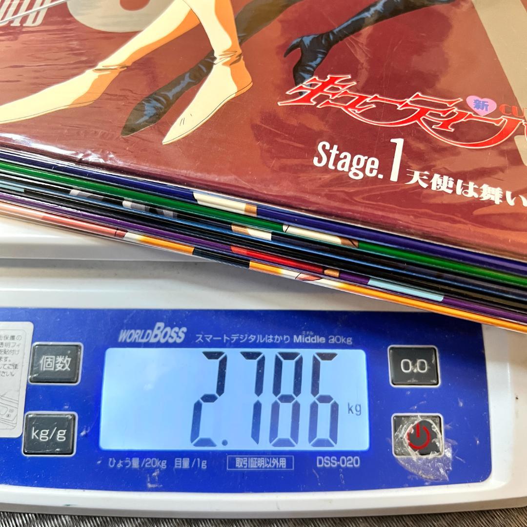 レーザーディスク、新・キューティーハニー 1～8 全巻, 永井豪　OVA