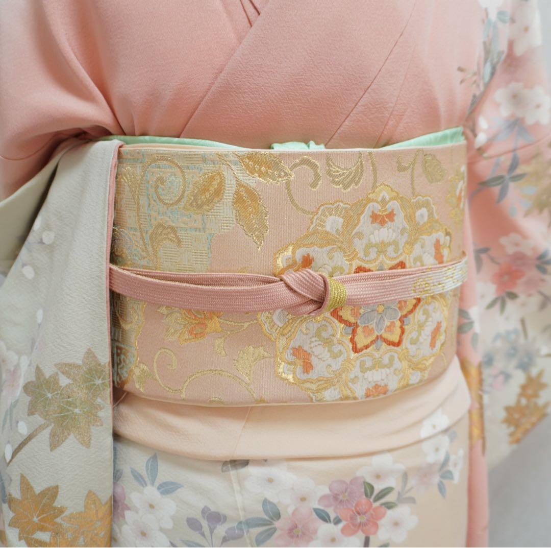 訪問着フルセット　288▪︎ 正絹　卒業式　入学式　お宮参り七五三　披露宴