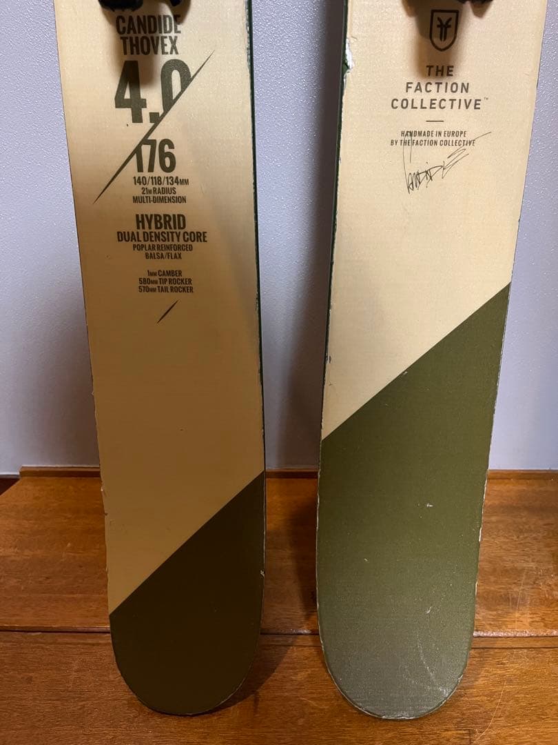 スキー板　Factionファクション CT 4.0 176cm