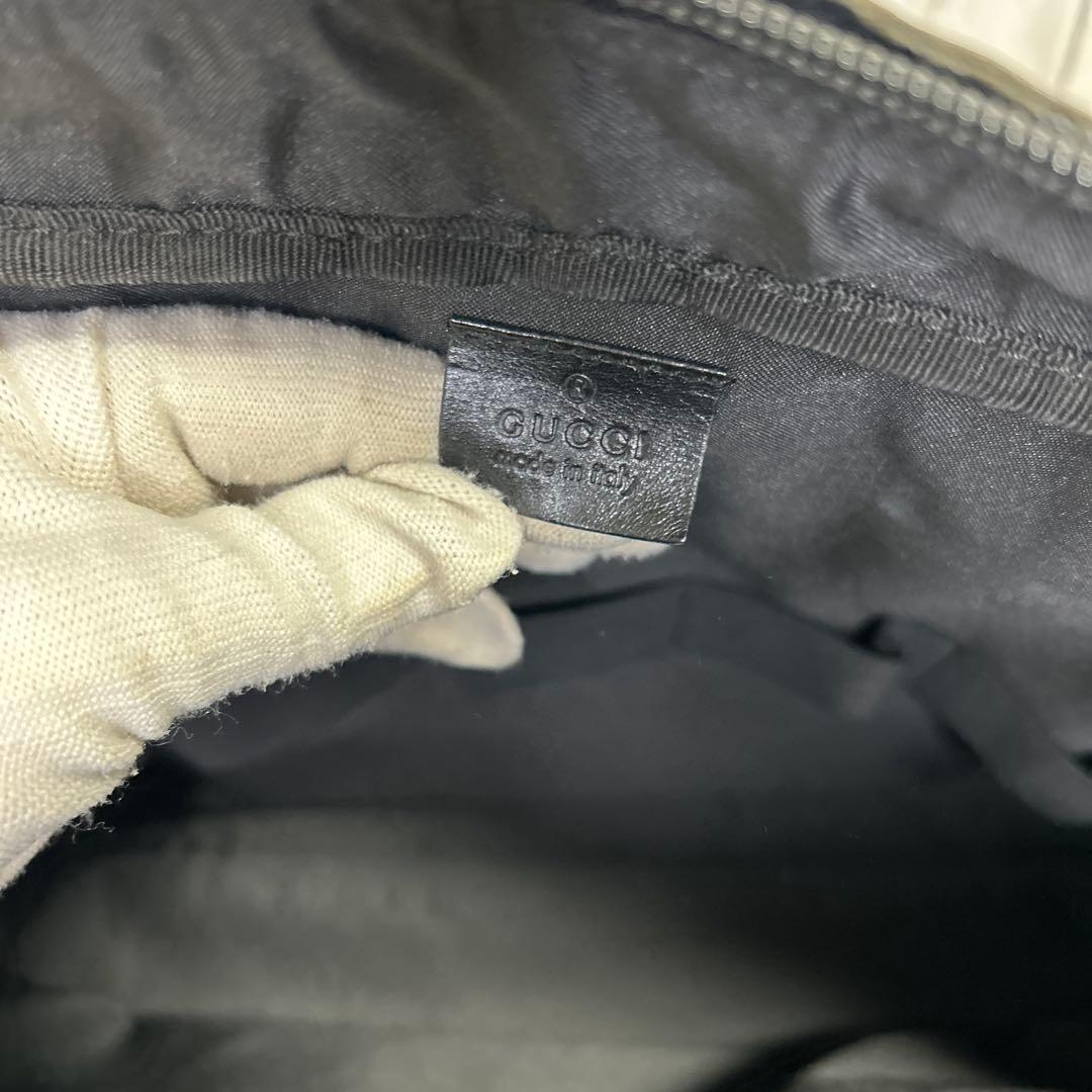 GUCCI GGキャンバス レザー　ビジネスバッグ トートバッグ　ハンドバッグ