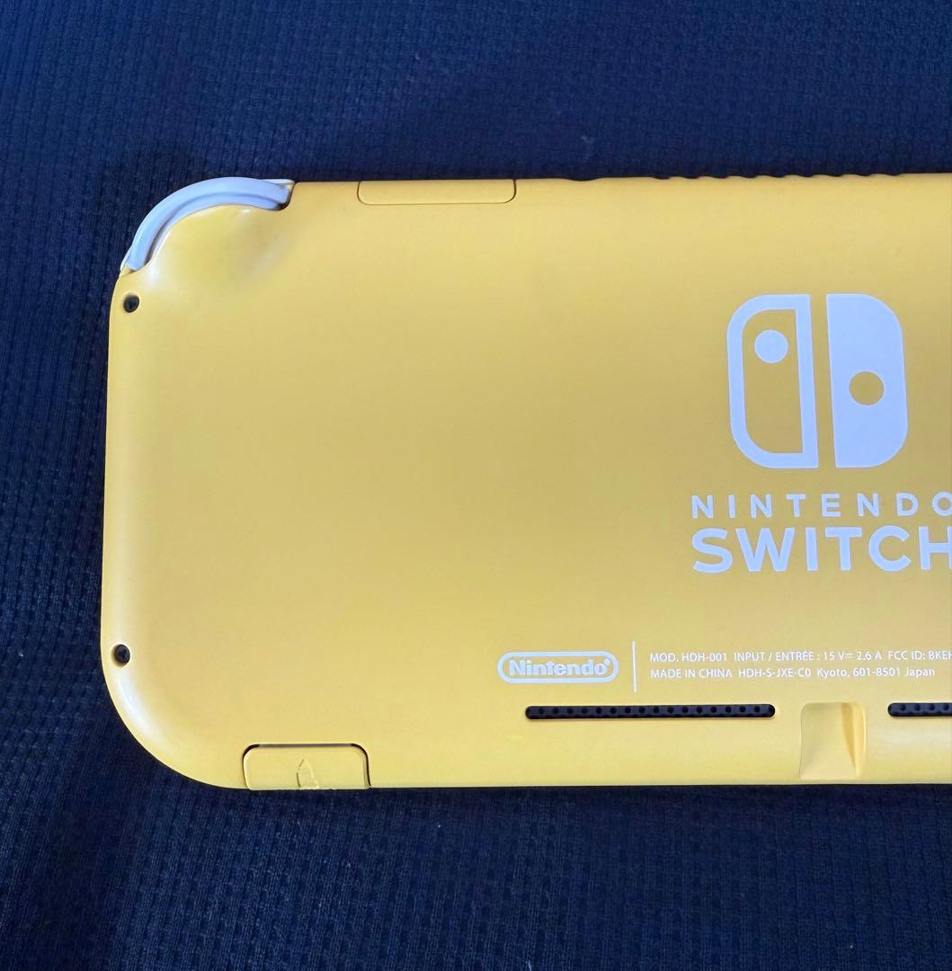 Nintendo Switch Lite イエロー 本体（電源ケーブルつき）