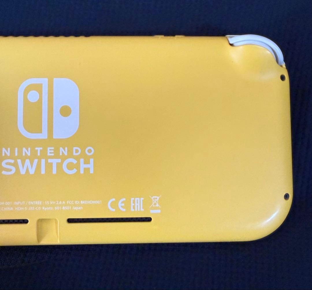 Nintendo Switch Lite イエロー 本体（電源ケーブルつき）