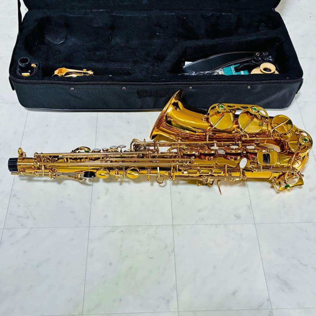 【極美品】アルトサックス 管楽器 マウスピース ネック ケース