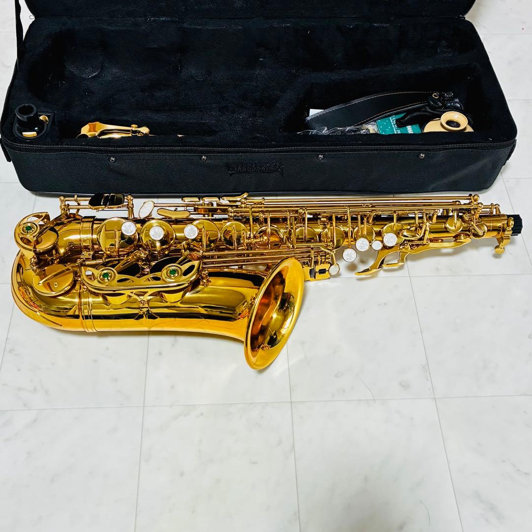 【極美品】アルトサックス 管楽器 マウスピース ネック ケース