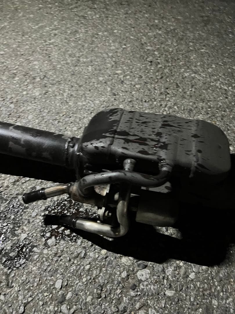 50プリウス冷却装置付きマフラースチール製