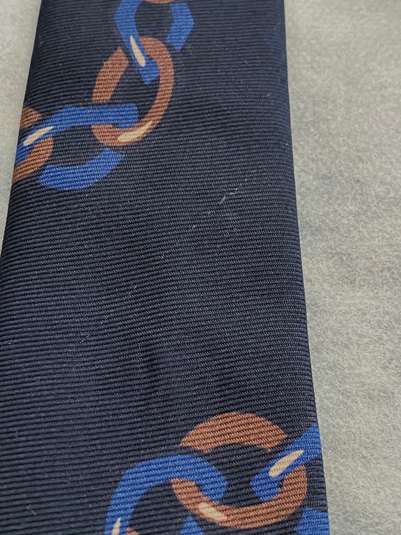 Holliday & Brown for beams f チェーン柄 ネクタイ