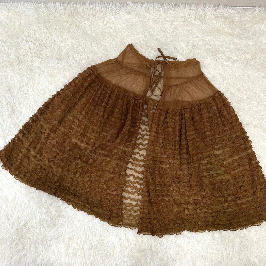 ショー掲載品✨カネコイサオ ドットチュール ピコフリル セットアップレイヤード