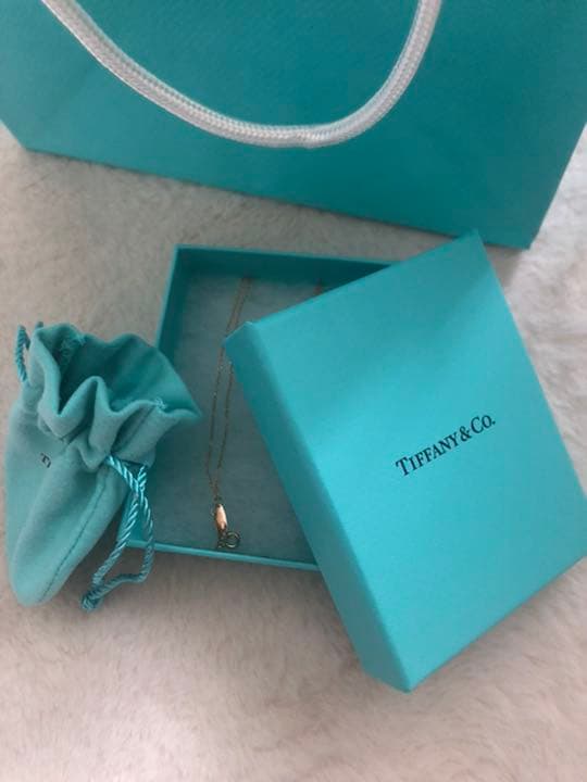 【値下げ品】ティファニー ハート　ネックレスダイヤモンド ローズゴールド　18K