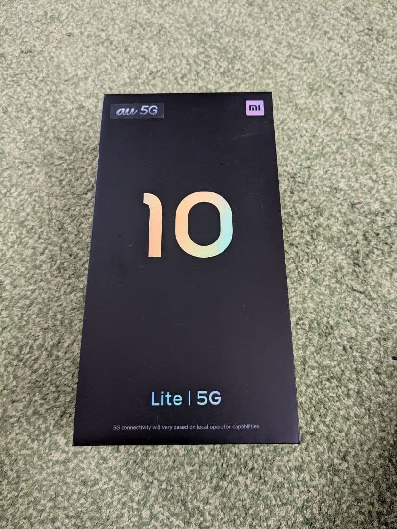 スマートフォン本体 Mi 10 Lite 5G XIG01 au