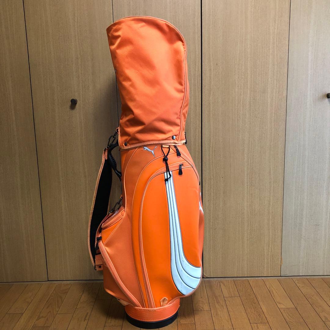 PUMA プーマのキャディーバック希少なオレンジカラー