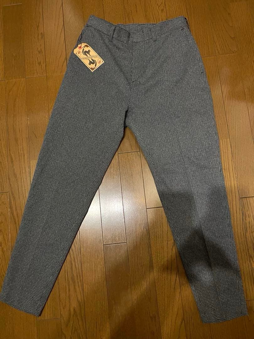 未使用タグ付き！GANGSTERVILLE SHARPERトラウザーパンツS