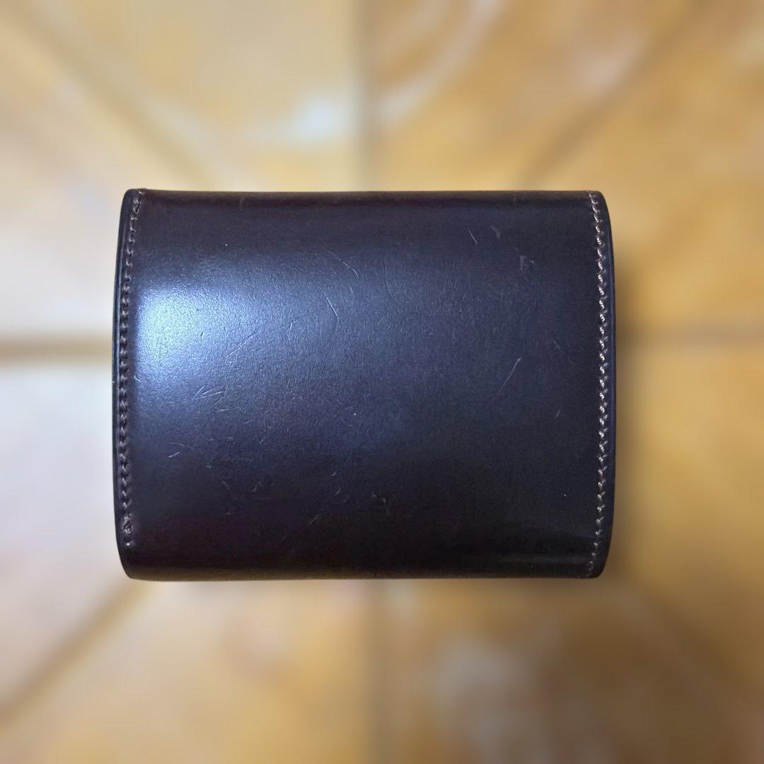 万双　ダブルホーウィン 被せ型財布