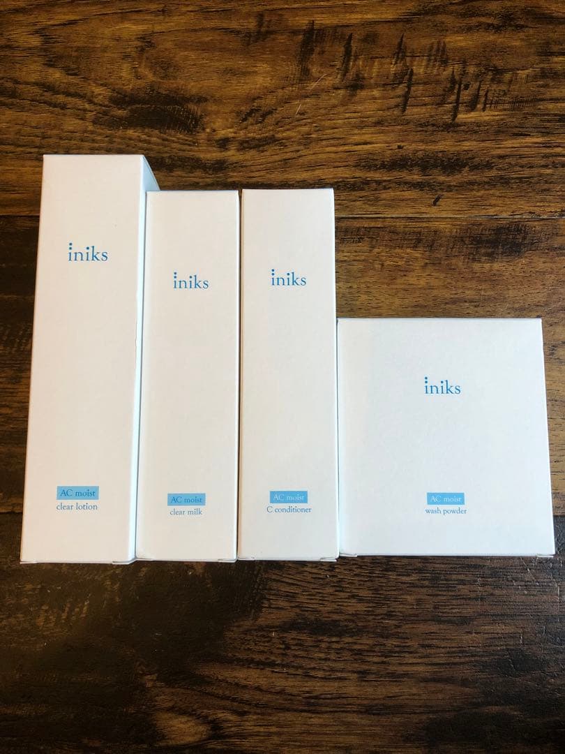 新品 iniks ACモイスト 4点セット 低刺激スキンケア