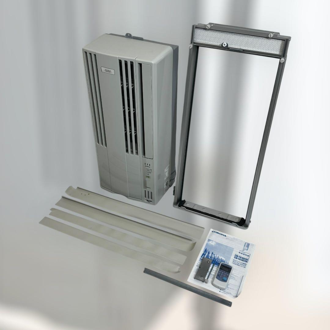 8512.コロナ ウィンドエアコン CW-FA1822R 1.8kw 2022年