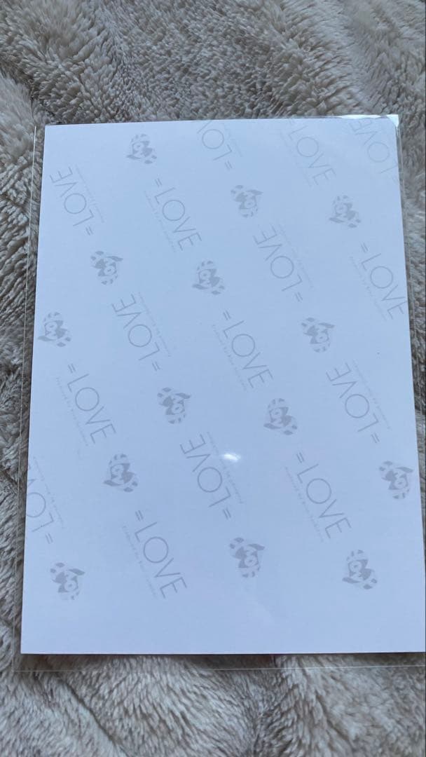 ゆ*う様 野口衣織　直筆　「とくべチュ、して」MV衣装 = LOVE