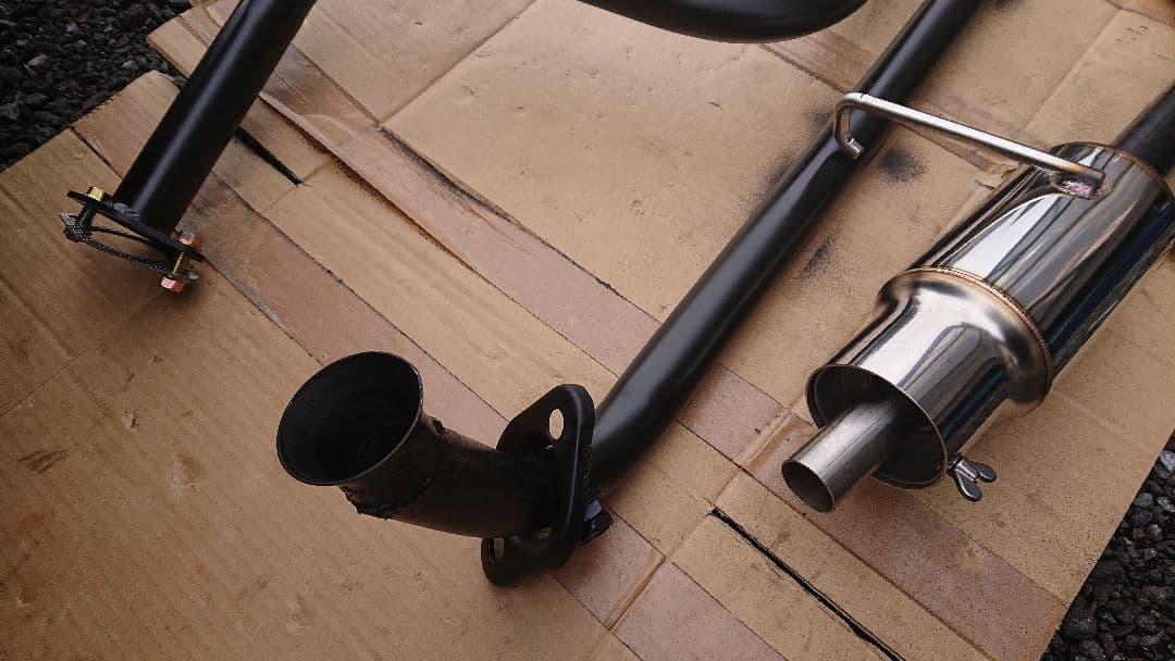 ムーブ,ミラ,オプティ L900,800,700 2WD用 砲弾 社外マフラー