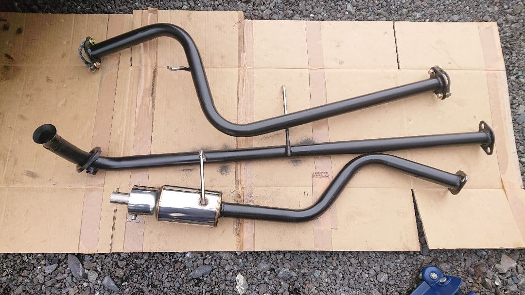 ムーブ,ミラ,オプティ L900,800,700 2WD用 砲弾 社外マフラー