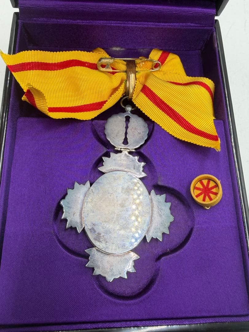 勲章 勲五等宝冠章 大日本帝国 寶冠章 略綬