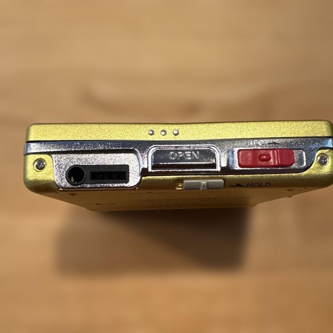 SONY MZ-R55 ポータブルMDプレーヤー ゴールド