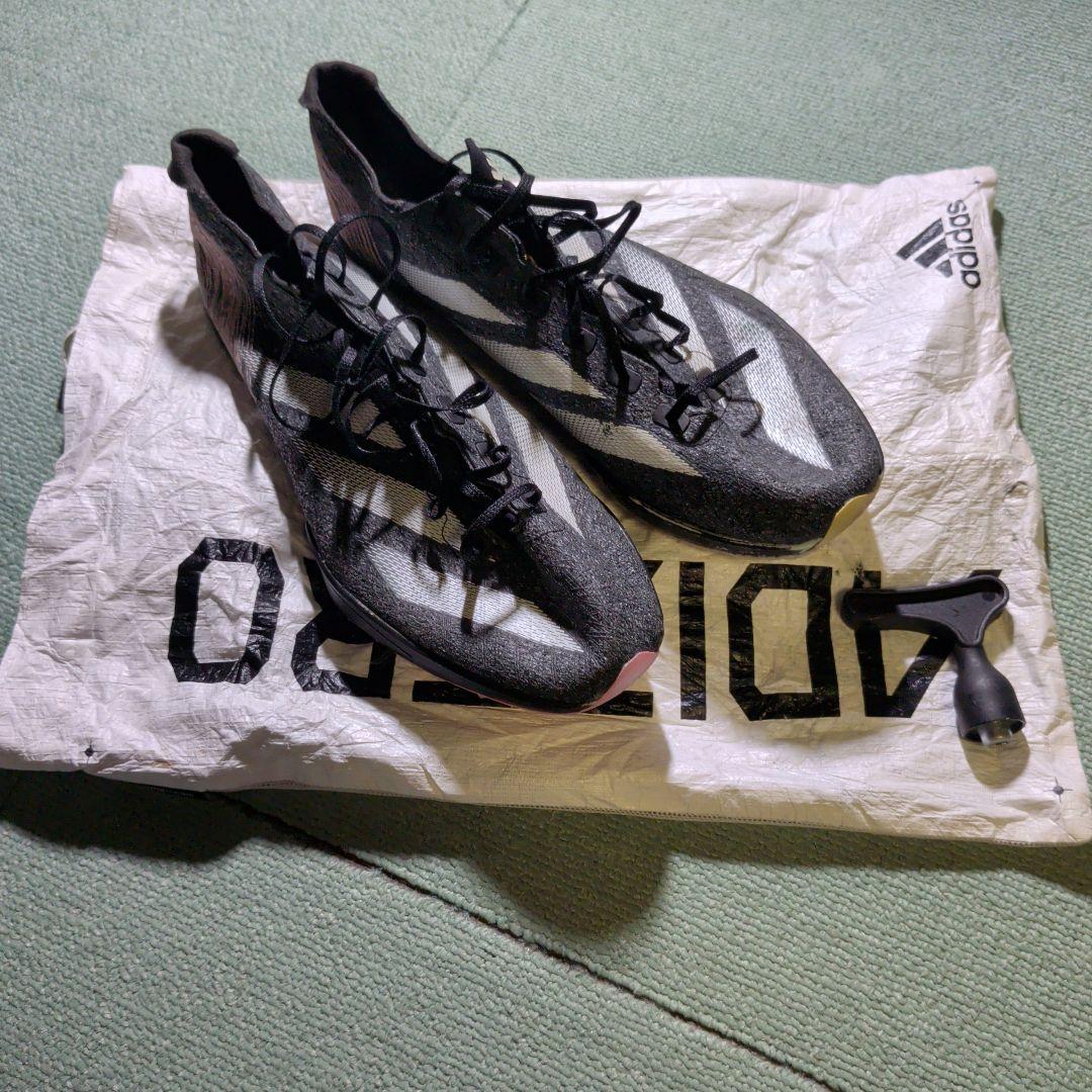 adidas スパイク　アディゼロSP3黒　27.5cm