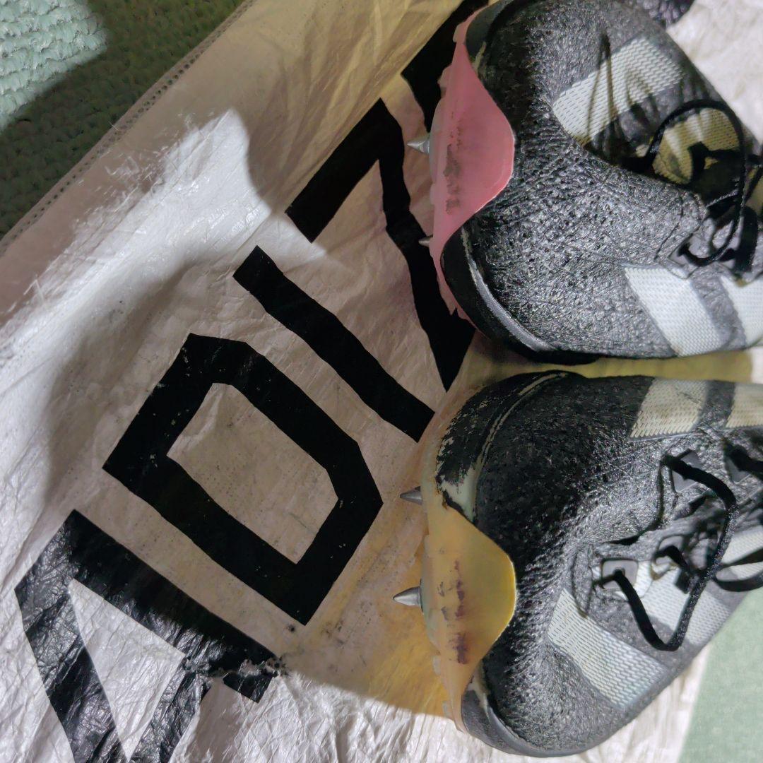 adidas スパイク　アディゼロSP3黒　27.5cm