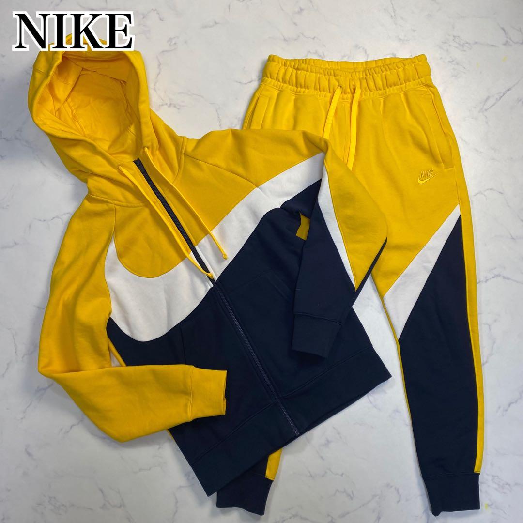NIKE セットアップ　S カラーブロック スウェットスーツ　トラックスーツ