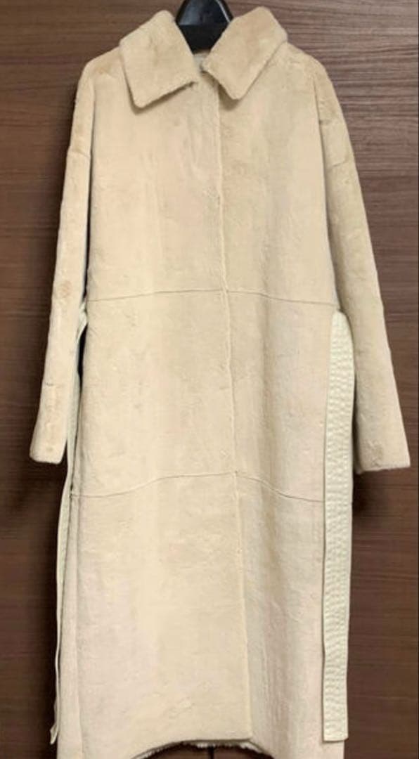 いちご様　AMERI MANY WAY FAKE BOA COAT