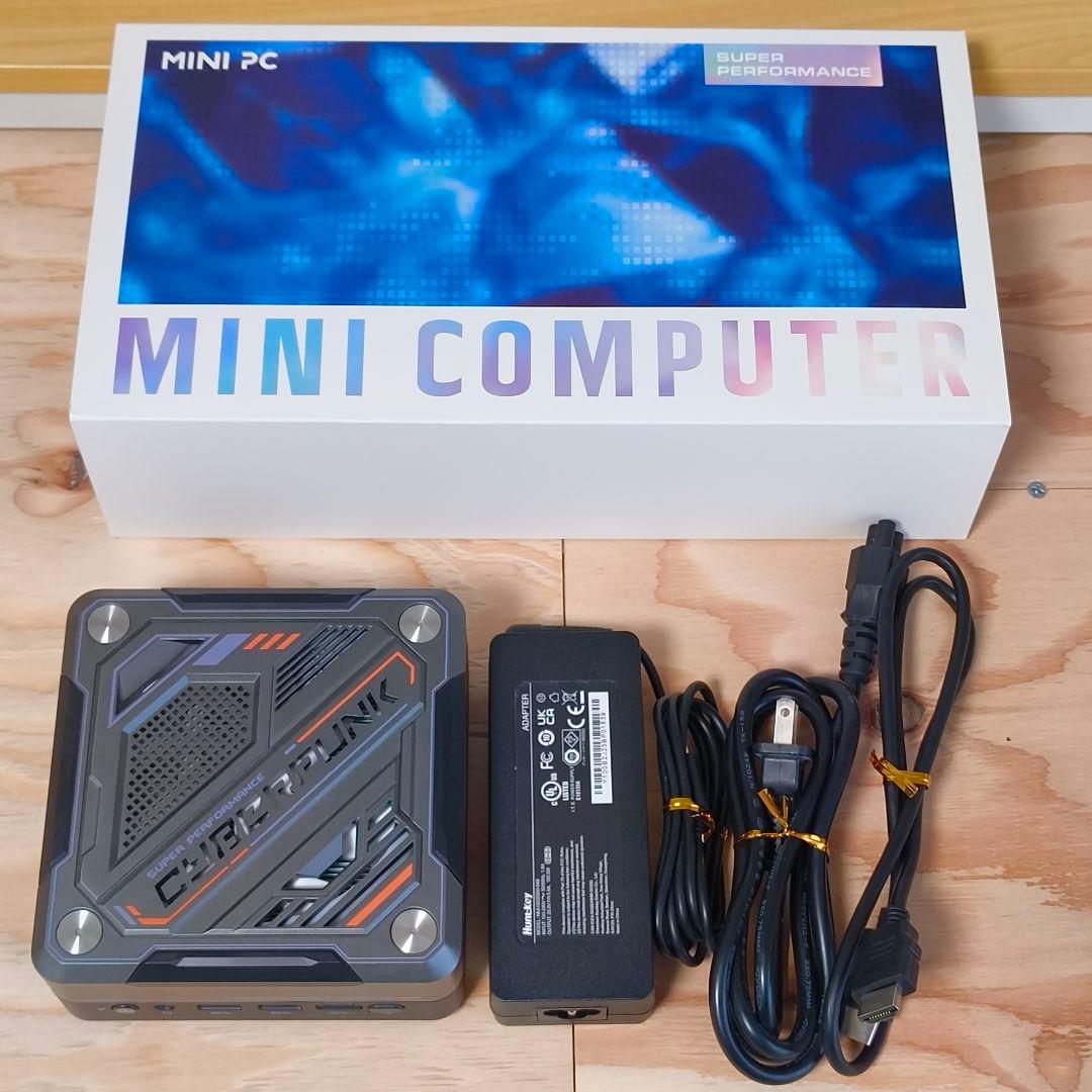 ミニPC Ryzen7 7840HS Radeon780M 16GB 512GB