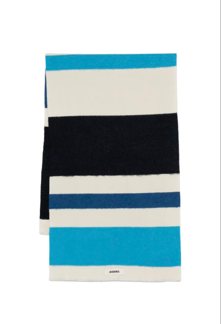 JACQUEMUS ストライプ マフラー