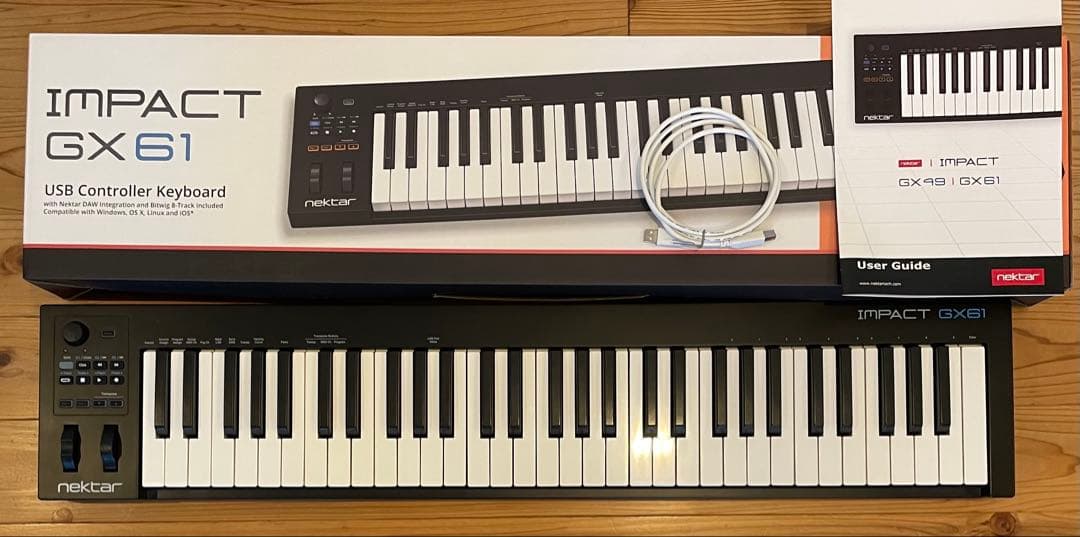 DTM・DAW nectar IMPACT GX61