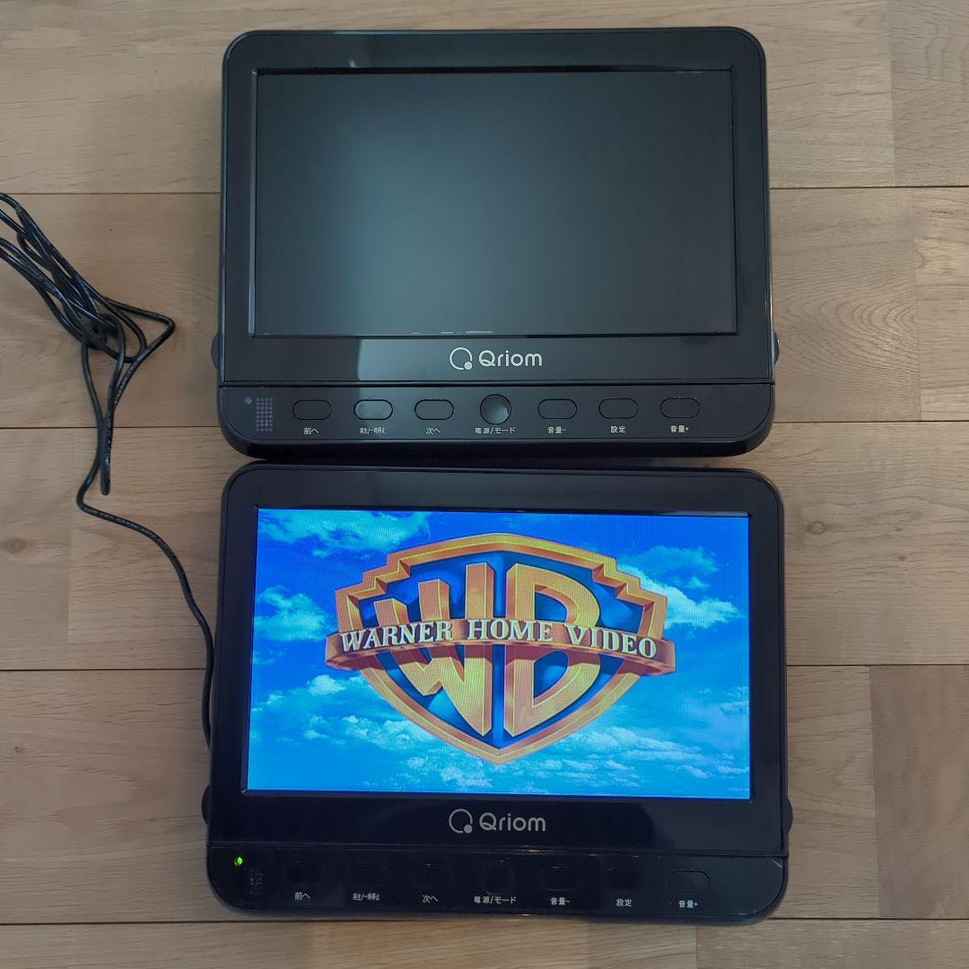 ヘッドレストツインDVDモニター■10.1インチ×2台■CPD-M101TMDR