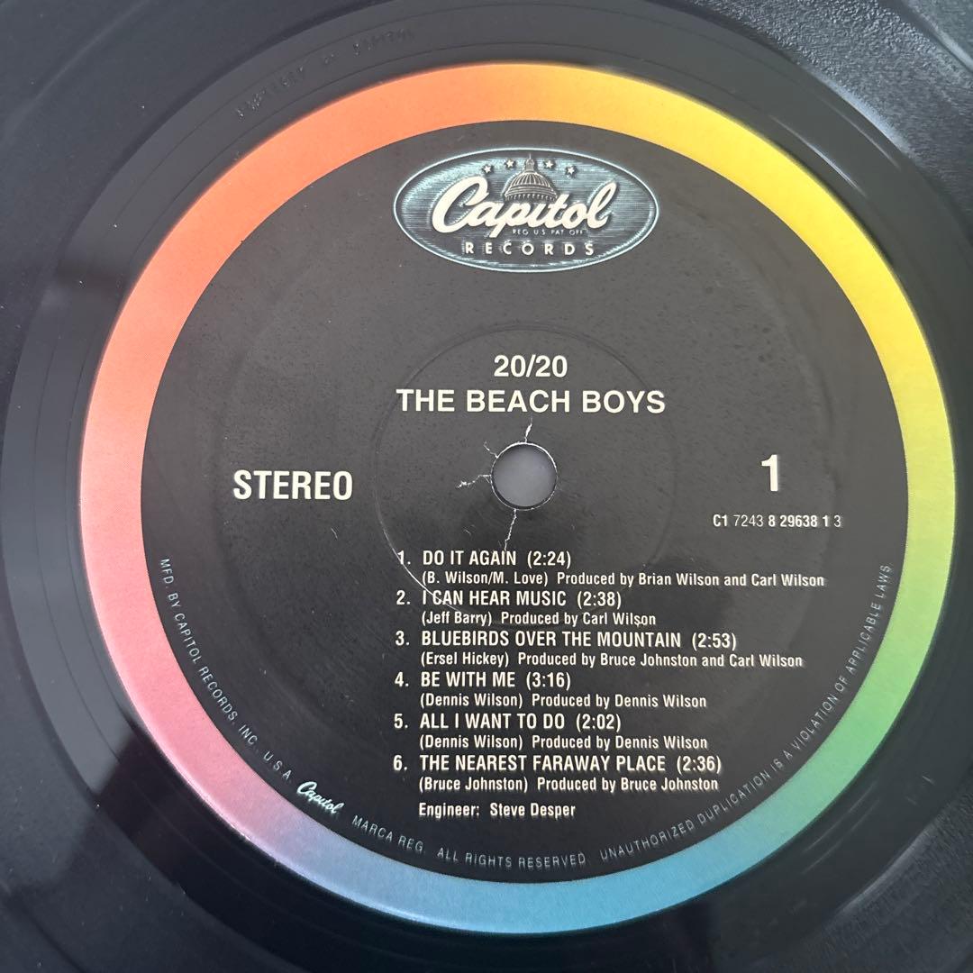The Beach Boys 20/20 再発LP