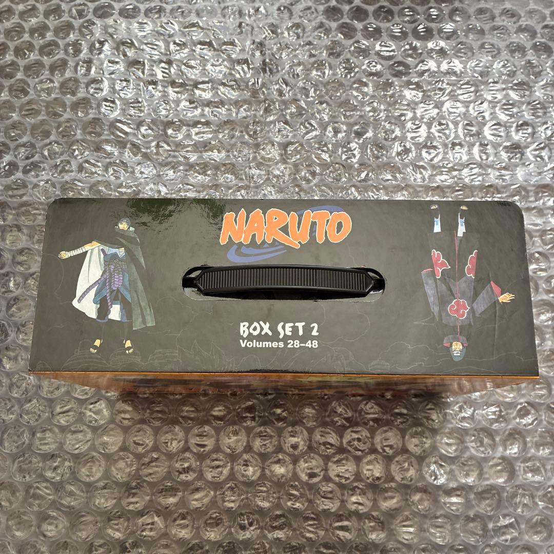 英語版　コミックス　NARUTO Box2 28〜48巻　特典付き