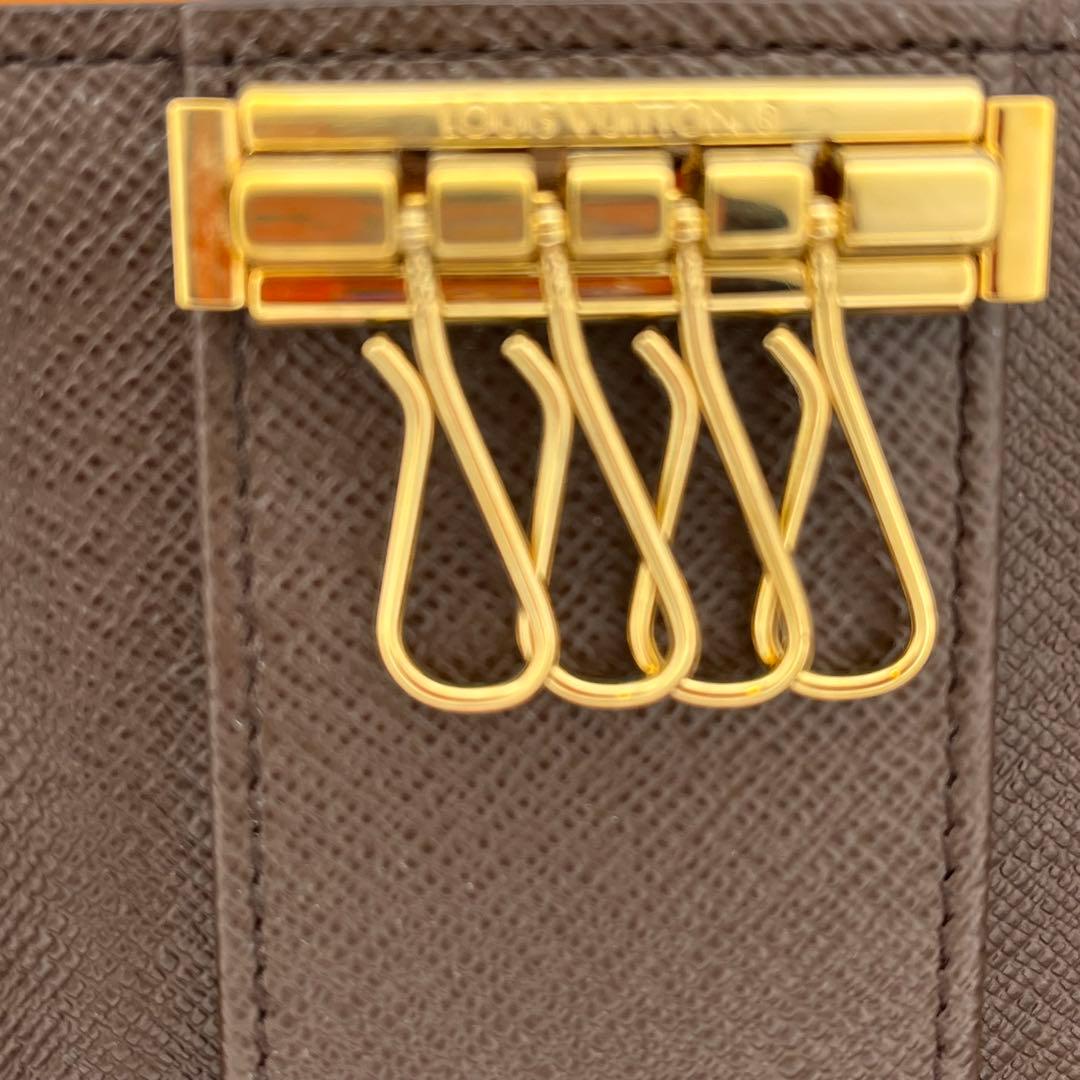 【美品】ルイヴィトン ダミエ ミュルティクレ4キーケース