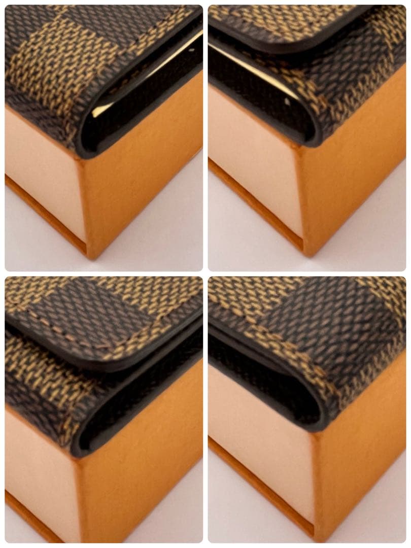 【美品】ルイヴィトン ダミエ ミュルティクレ4キーケース