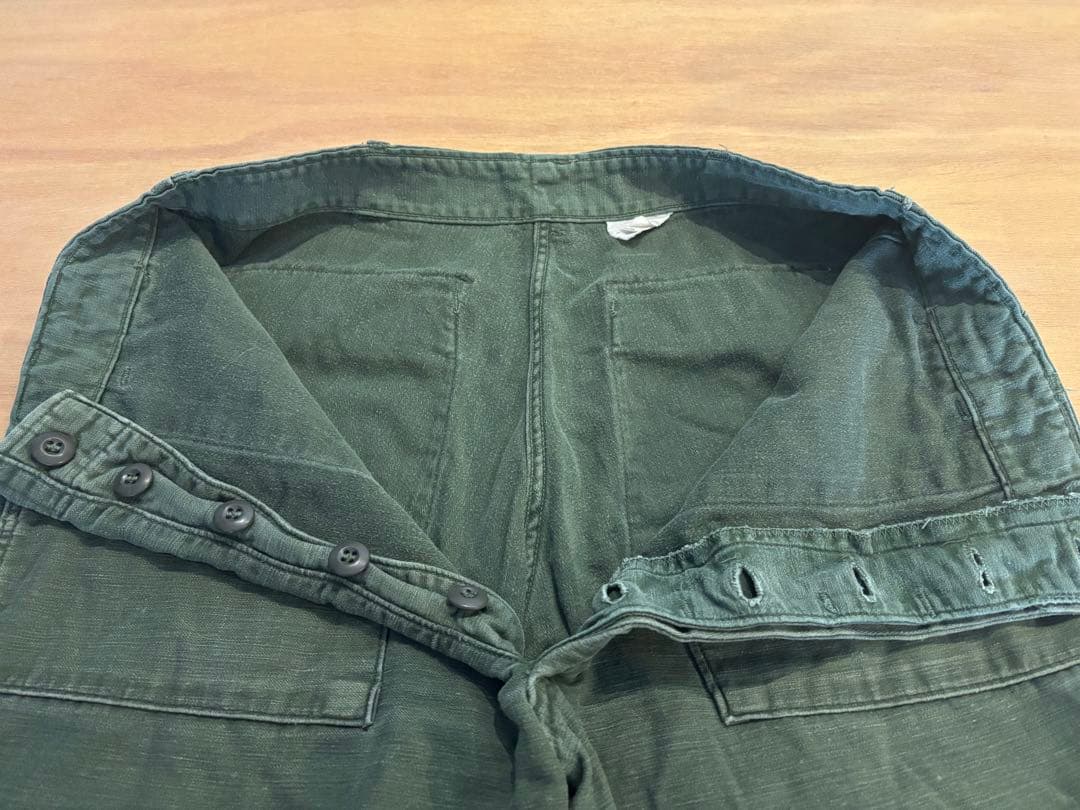 70s ベイカーパンツ ユーティリティパンツ OG-107 W36 L33